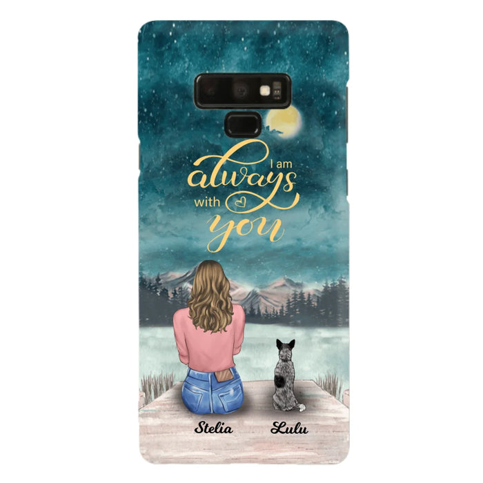 Personalized Phone Case Dog Mom - Gift For Dog Lovers with upto 4 Dogs - Busy Being A Dog Mom