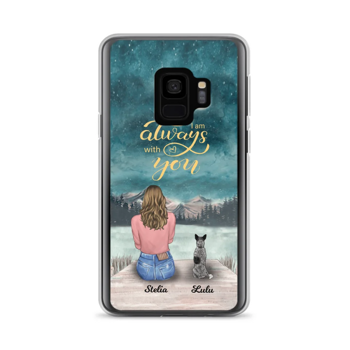 Personalized Phone Case Dog Mom - Gift For Dog Lovers with upto 4 Dogs - Busy Being A Dog Mom