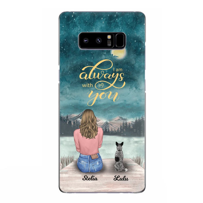 Personalized Phone Case Dog Mom - Gift For Dog Lovers with upto 4 Dogs - Busy Being A Dog Mom