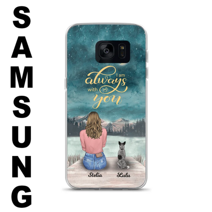 Personalized Phone Case Dog Mom - Gift For Dog Lovers with upto 4 Dogs - Busy Being A Dog Mom