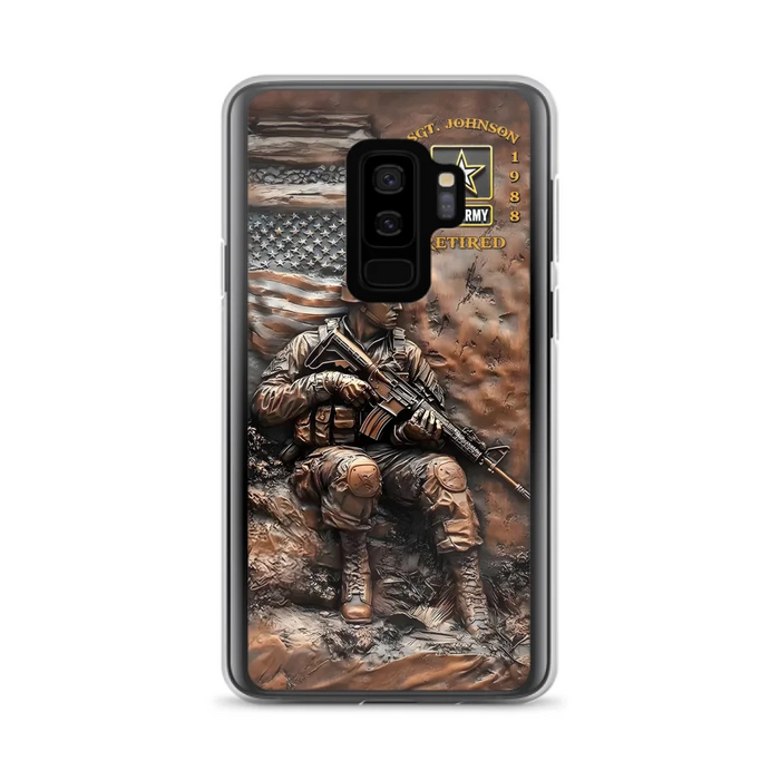 Custom Personalized Veteran Phone Case - Gift Idea For Veteran - Case For iPhone/ Samsung