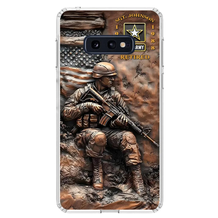 Custom Personalized Veteran Phone Case - Gift Idea For Veteran - Case For iPhone/ Samsung