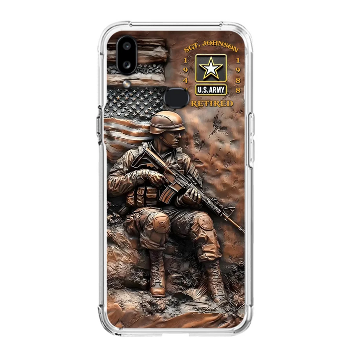 Custom Personalized Veteran Phone Case - Gift Idea For Veteran - Case For iPhone/ Samsung