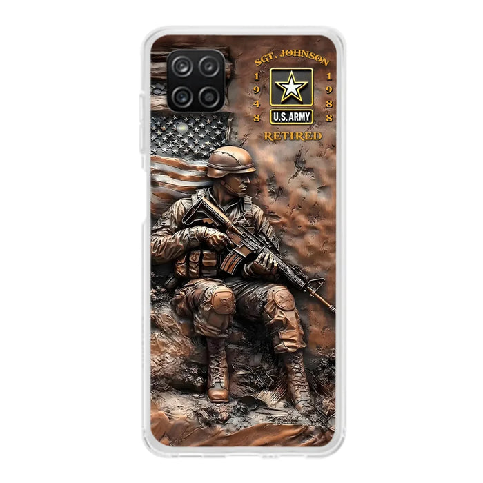 Custom Personalized Veteran Phone Case - Gift Idea For Veteran - Case For iPhone/ Samsung