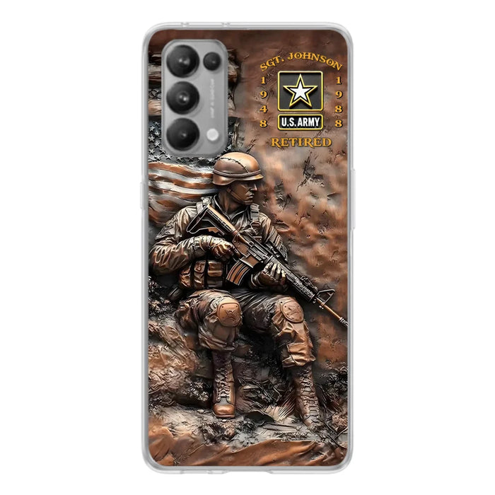 Custom Personalized Veteran Phone Case - Gift Idea For Veteran - Case For Xiaomi/ Oppo/ Huawei