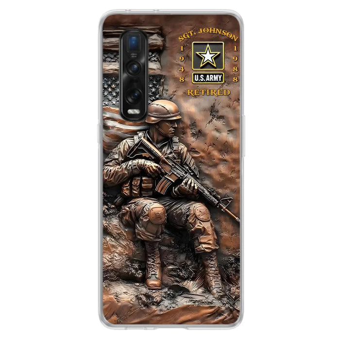 Custom Personalized Veteran Phone Case - Gift Idea For Veteran - Case For Xiaomi/ Oppo/ Huawei