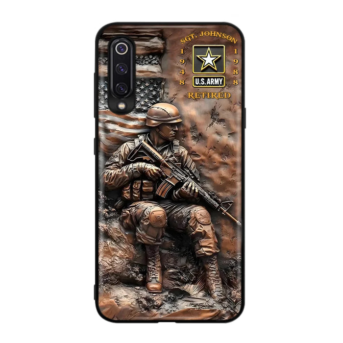 Custom Personalized Veteran Phone Case - Gift Idea For Veteran - Case For Xiaomi/ Oppo/ Huawei