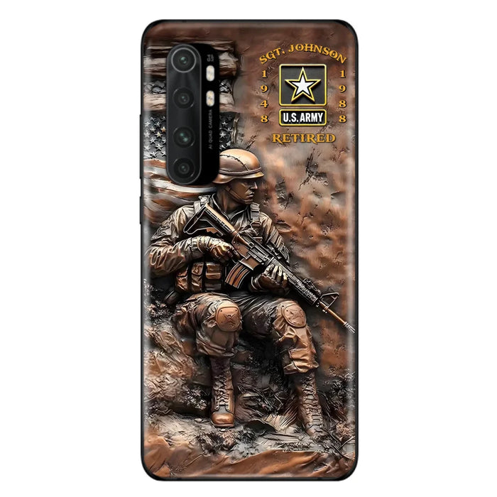 Custom Personalized Veteran Phone Case - Gift Idea For Veteran - Case For Xiaomi/ Oppo/ Huawei