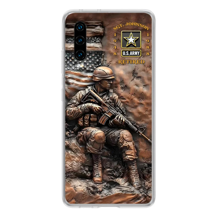 Custom Personalized Veteran Phone Case - Gift Idea For Veteran - Case For Xiaomi/ Oppo/ Huawei