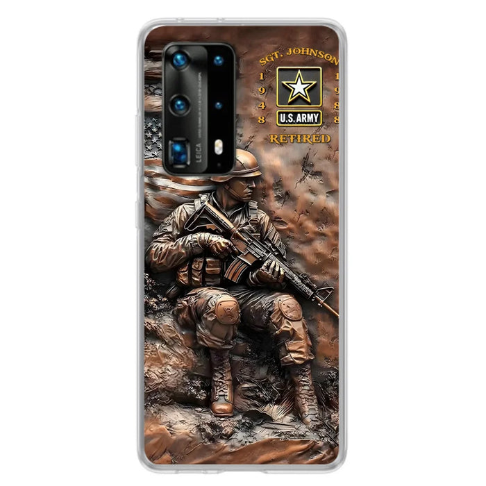 Custom Personalized Veteran Phone Case - Gift Idea For Veteran - Case For Xiaomi/ Oppo/ Huawei