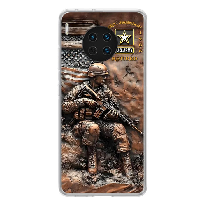 Custom Personalized Veteran Phone Case - Gift Idea For Veteran - Case For Xiaomi/ Oppo/ Huawei