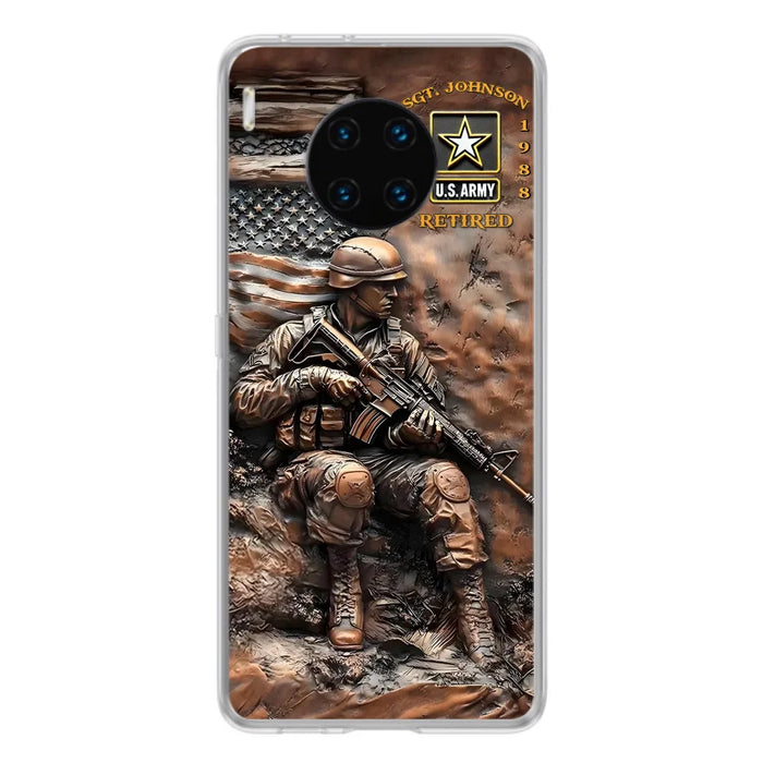 Custom Personalized Veteran Phone Case - Gift Idea For Veteran - Case For Xiaomi/ Oppo/ Huawei