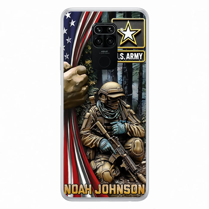 Custom Personalized Veteran Oppo/ Xiaomi/ Huawei Phone Case - Veteran Gift Idea - Custom Name