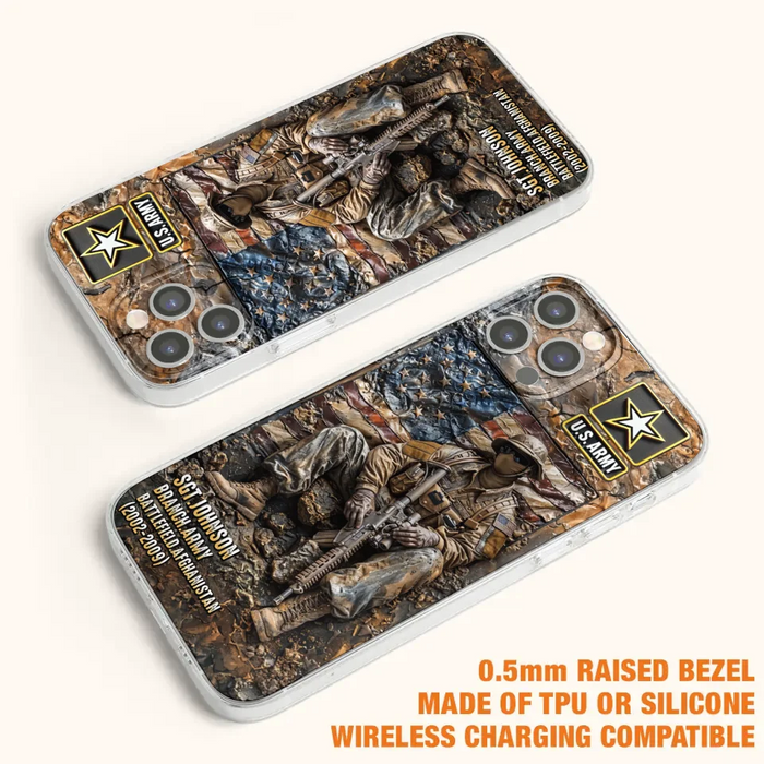 Custom Personalized Veteran Phone Case For iPhone/ Samsung - Veteran Gift Idea