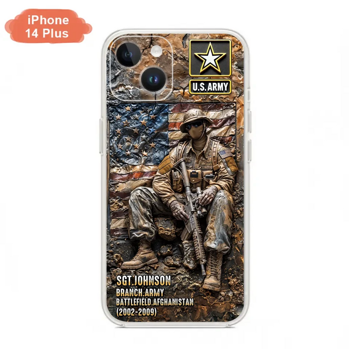 Custom Personalized Veteran Phone Case For iPhone/ Samsung - Veteran Gift Idea