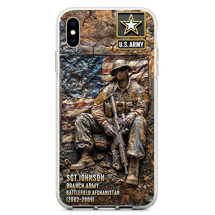 Custom Personalized Veteran Phone Case For iPhone/ Samsung - Veteran Gift Idea