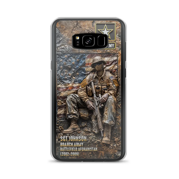 Custom Personalized Veteran Phone Case For iPhone/ Samsung - Veteran Gift Idea