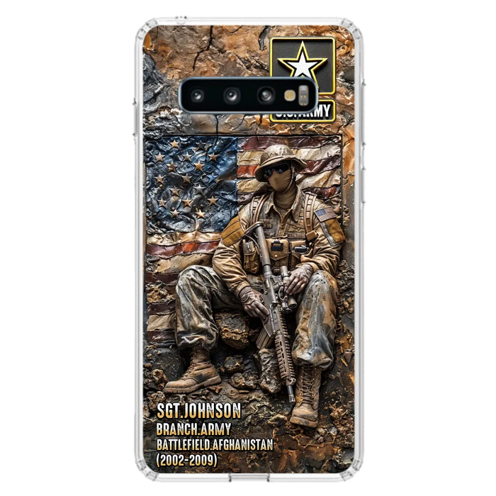 Custom Personalized Veteran Phone Case For iPhone/ Samsung - Veteran Gift Idea