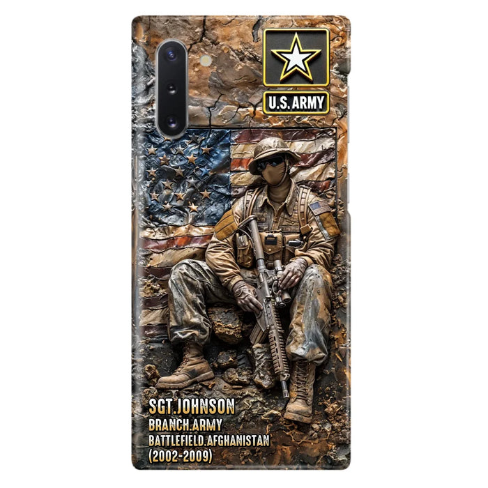 Custom Personalized Veteran Phone Case For iPhone/ Samsung - Veteran Gift Idea