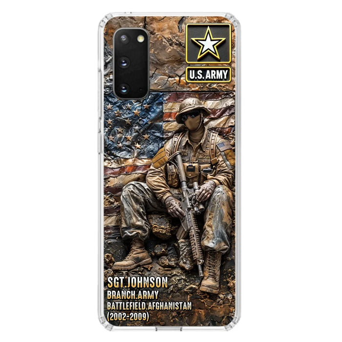 Custom Personalized Veteran Phone Case For iPhone/ Samsung - Veteran Gift Idea