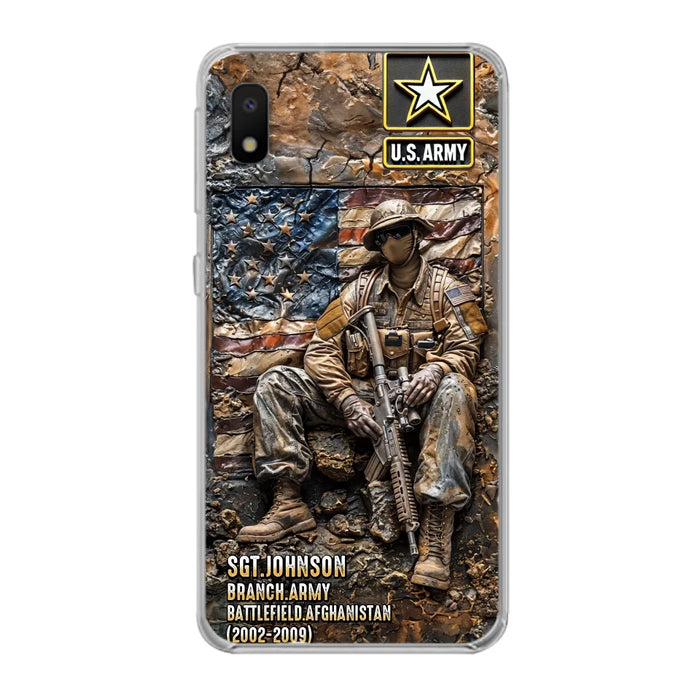 Custom Personalized Veteran Phone Case For iPhone/ Samsung - Veteran Gift Idea