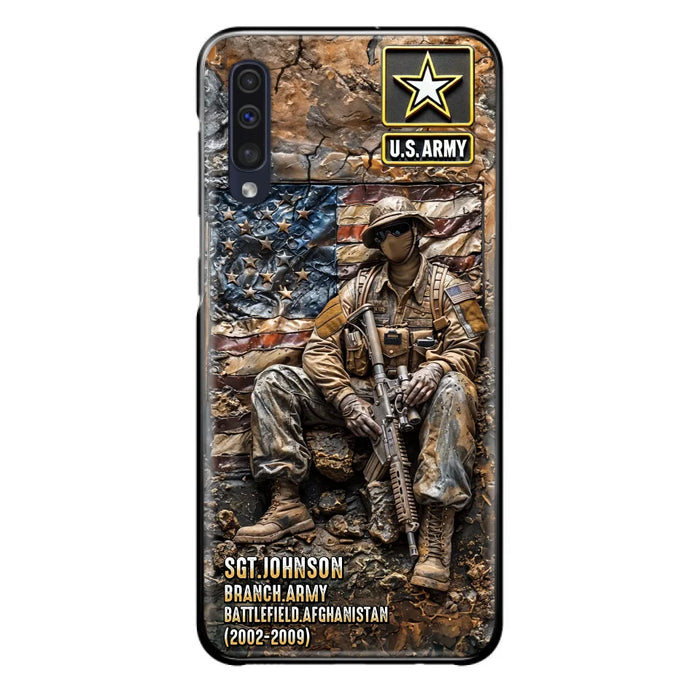 Custom Personalized Veteran Phone Case For iPhone/ Samsung - Veteran Gift Idea