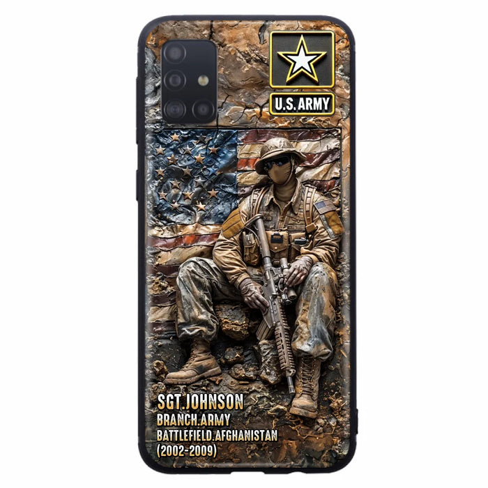 Custom Personalized Veteran Phone Case For iPhone/ Samsung - Veteran Gift Idea