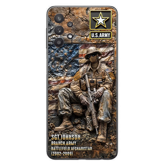 Custom Personalized Veteran Phone Case For iPhone/ Samsung - Veteran Gift Idea