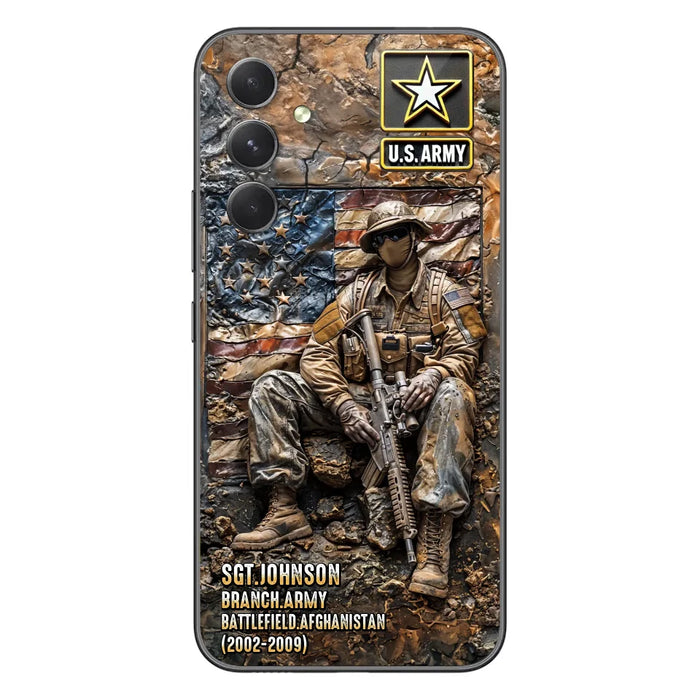 Custom Personalized Veteran Phone Case For iPhone/ Samsung - Veteran Gift Idea