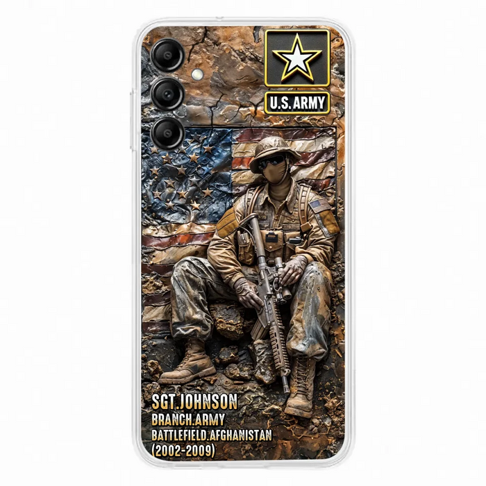 Custom Personalized Veteran Phone Case For iPhone/ Samsung - Veteran Gift Idea