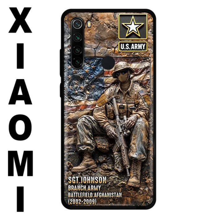 Custom Personalized Veteran Oppo/ Xiaomi/ Huawei Phone Case - Veteran Gift Idea