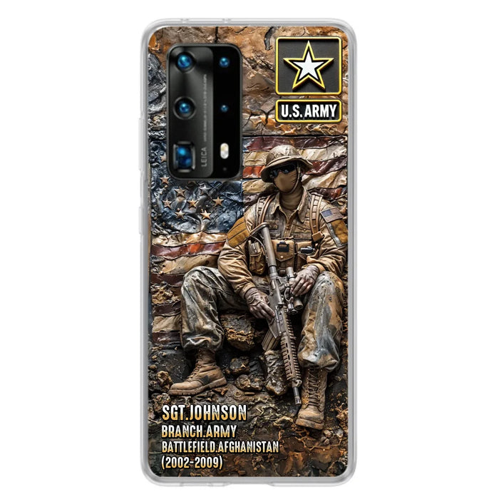 Custom Personalized Veteran Oppo/ Xiaomi/ Huawei Phone Case - Veteran Gift Idea