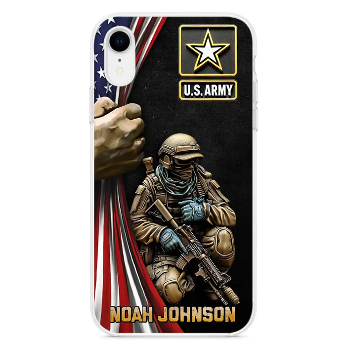 Custom Personalized Veteran Phone Case - Veteran Gift Idea - Case For iPhone/ Samsung