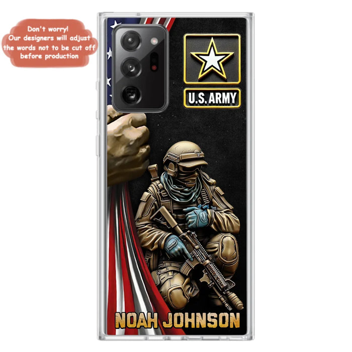 Custom Personalized Veteran Phone Case - Veteran Gift Idea - Case For iPhone/ Samsung