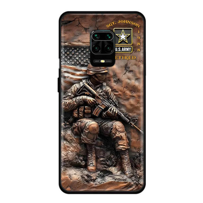 Custom Personalized Veteran Phone Case - Gift Idea For Veteran - Case For Oppo/ Xiaomi/ Huawei