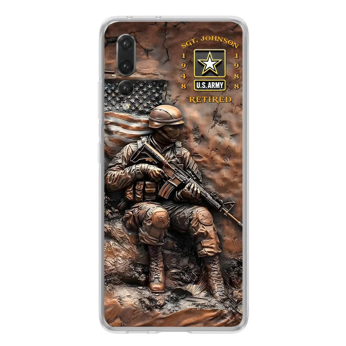 Custom Personalized Veteran Phone Case - Gift Idea For Veteran - Case For Oppo/ Xiaomi/ Huawei