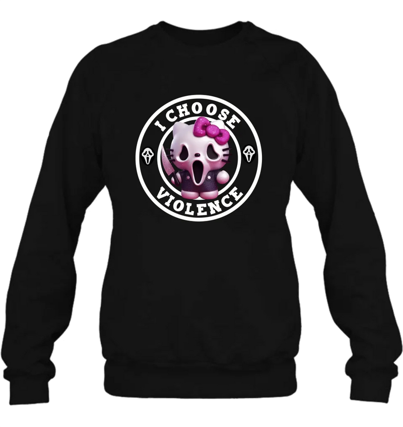 Personalized I Choose Violence Shirt/Hoodie - Halloween Gift Idea