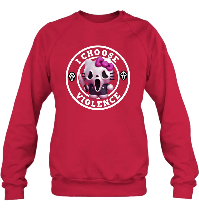 Personalized I Choose Violence Shirt/Hoodie - Halloween Gift Idea