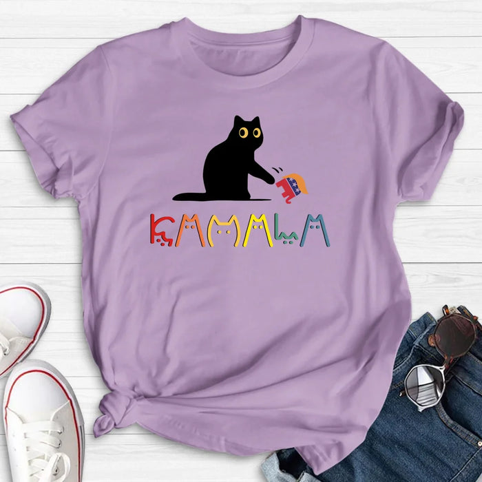 Custom Personalized Cat Lady T-shirt/ Long Sleeve/ Sweatshirt/ Hoodie - Gift Idea For Cat Lover