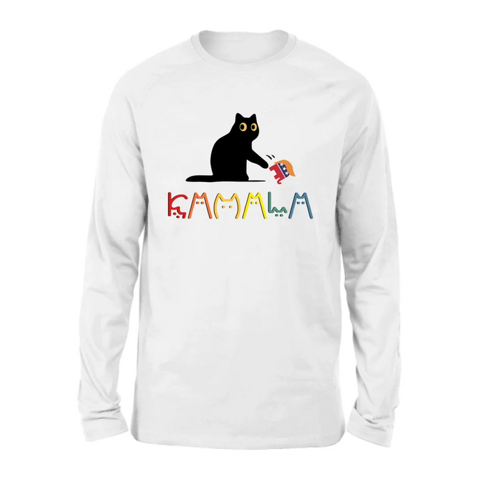 Custom Personalized Cat Lady T-shirt/ Long Sleeve/ Sweatshirt/ Hoodie - Gift Idea For Cat Lover