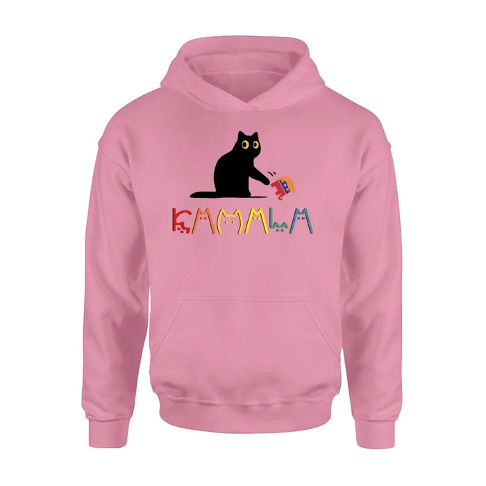 Custom Personalized Cat Lady T-shirt/ Long Sleeve/ Sweatshirt/ Hoodie - Gift Idea For Cat Lover