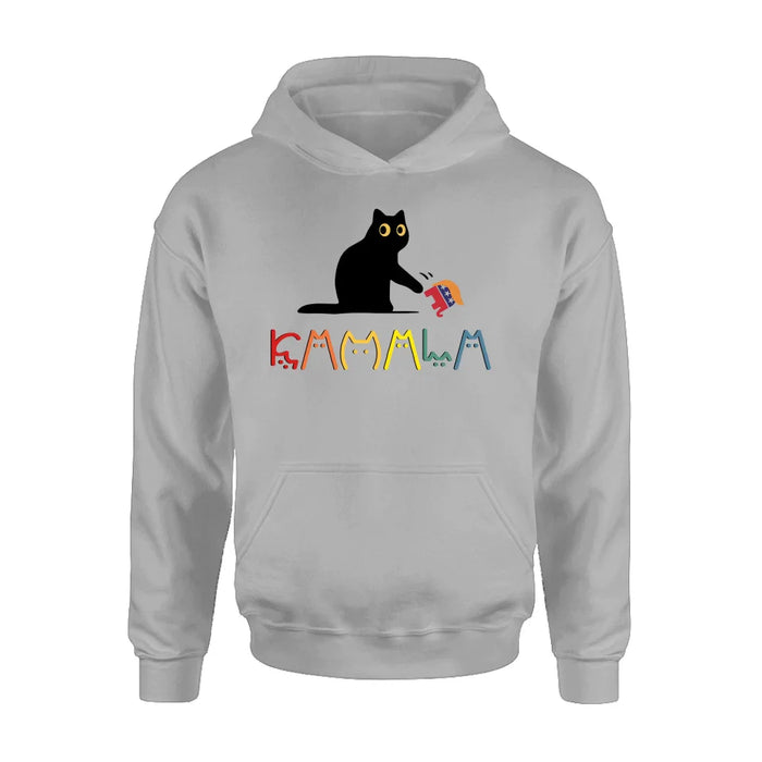 Custom Personalized Cat Lady T-shirt/ Long Sleeve/ Sweatshirt/ Hoodie - Gift Idea For Cat Lover