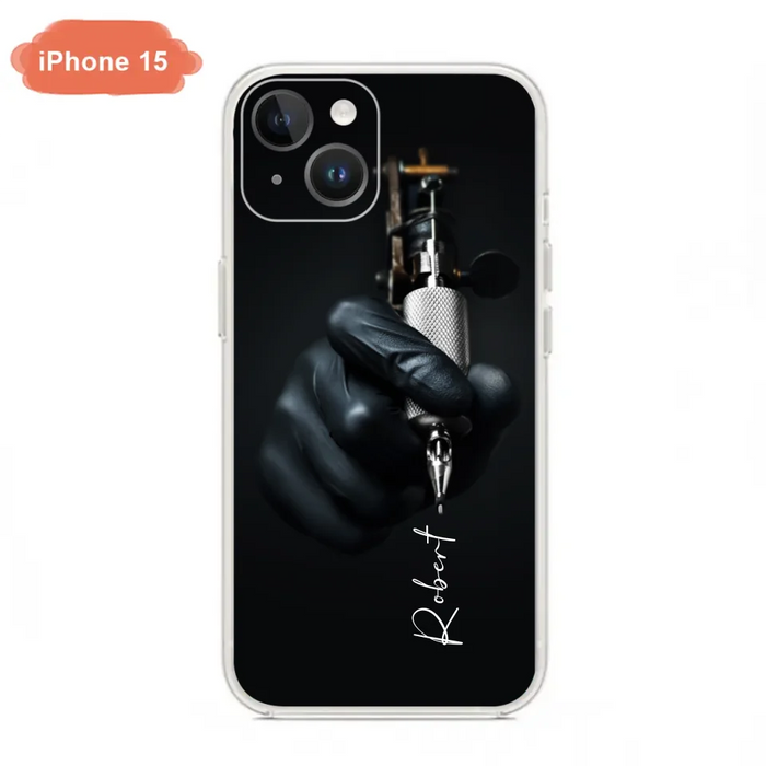 Custom Personalized Tattoo Artist Phone Case - Case For iPhone, Samsung and Xiaomi