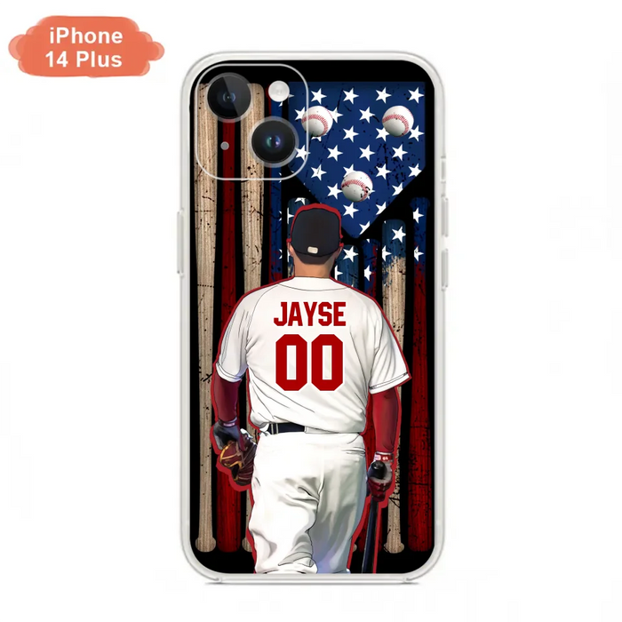 Custom Personalized Baseball Phone Case - Best Gift Idea For Baseball Lovers