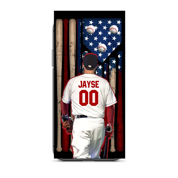 Custom Personalized Baseball Phone Case - Best Gift Idea For Baseball Lovers