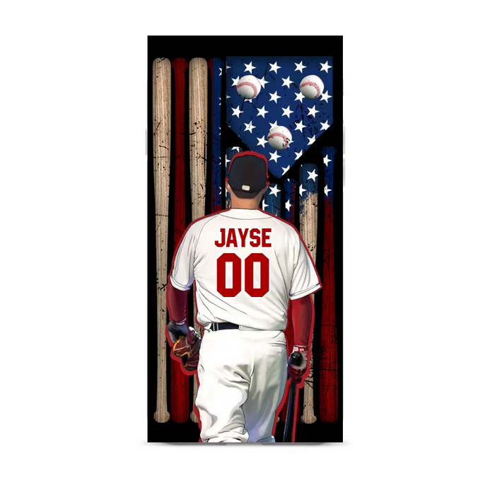 Custom Personalized Baseball Phone Case - Best Gift Idea For Baseball Lovers