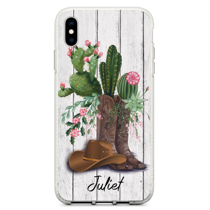 Custom Personalized Horse Girl Phone Case - Gift For Horse Lovers - Case For iPhone, Samsung and Xiaomi - TDPH45