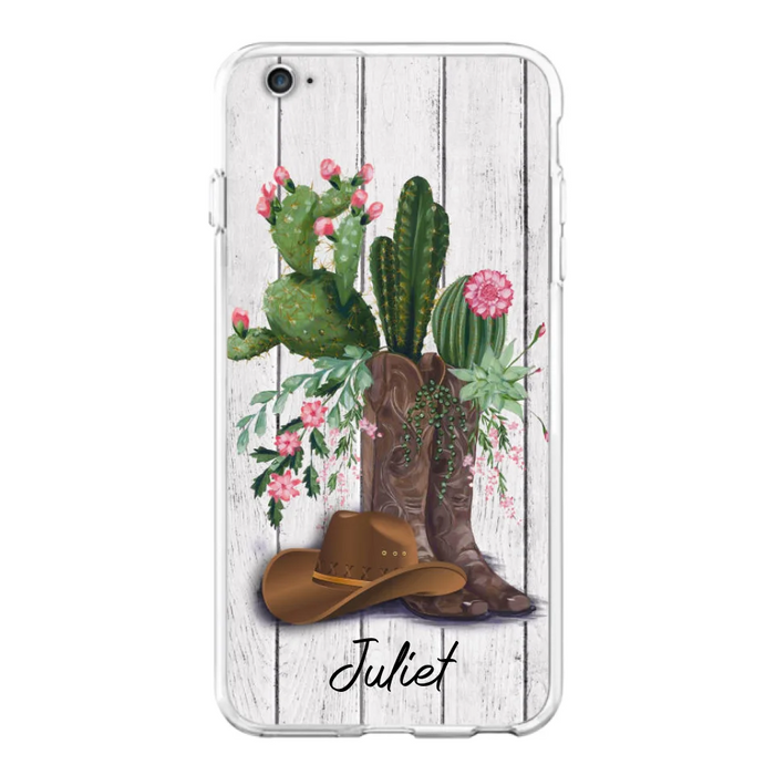 Custom Personalized Horse Girl Phone Case - Gift For Horse Lovers - Case For iPhone, Samsung and Xiaomi - TDPH45