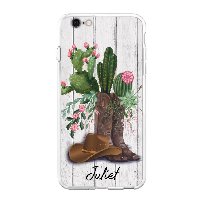 Custom Personalized Horse Girl Phone Case - Gift For Horse Lovers - Case For iPhone, Samsung and Xiaomi - TDPH45