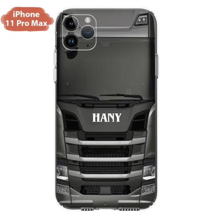 Custom Personalized Heavy Truck Phone Case - Gift Idea For Truckers - Case For iPhone, Samsung and Xiaomi - PGS2ML